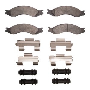 Chevrolet Kodiak C4500 Brake Pads - Front/Rear - R1 Concepts - Super Duty Pads + Hardware Kit - `03-`10